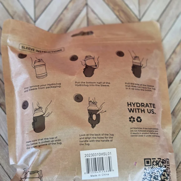 HydroJug Pink Sleeve 32oz - Picture 3 of 3